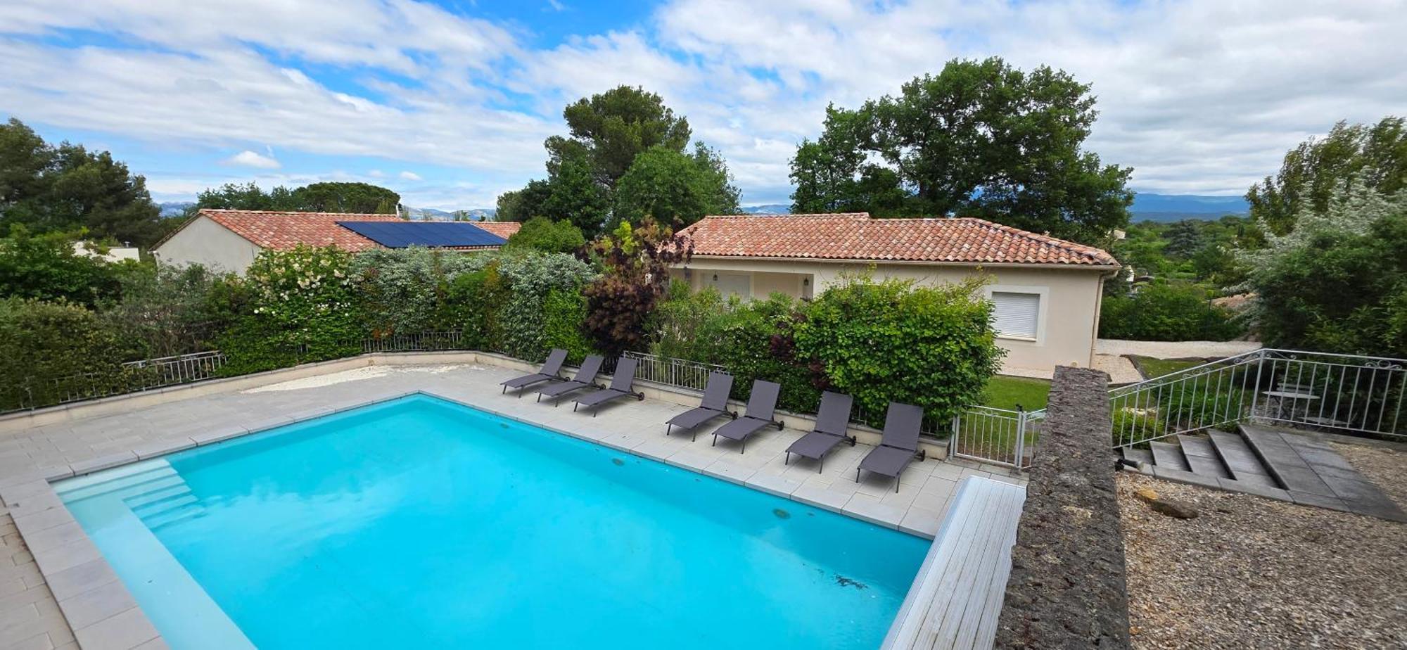 Les Dentelles Evasion Provencale Villa Avec Piscine Et Jardin Carpentras Eksteriør bilde